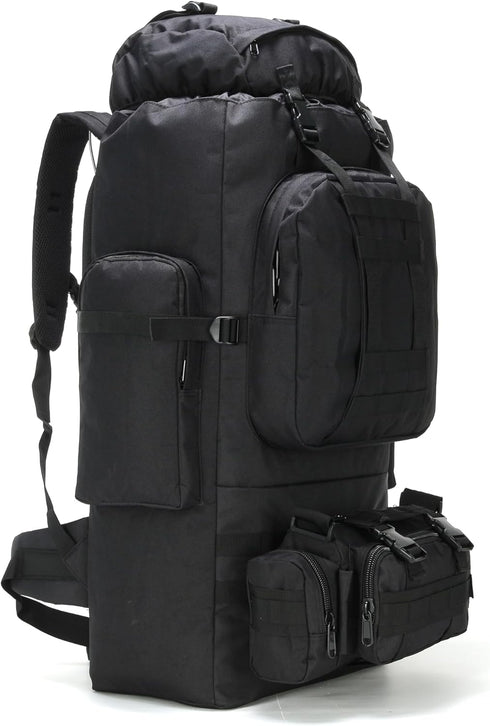 King'sGuard 100L Camping Hiking Backpack Molle Rucksack Military Camping Backpacking Daypack