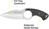 Kilimanjaro 910106 Men's Stretta Tactical Neck Knife, 6.4-inch Overall Length, 3.2-inch Blade, Formed Sheath