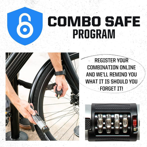 2FT/6FT/10FT 12mm Kryptonite KryptoFlex Bike Lock Cable, Long Thick Heavy Duty Braided Steel Cable Anti-Theft Security