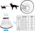 Adjustable Dog Elizabeth Collar, Latest Upgrade Protective Cone for Surgery or Wound Healing, XXXL