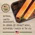 Whole Jerky Dog Treats - Limited Ingredient, Made in USA Jerky - Grain Free & Nothing Artificial - Alaskan Salmon, 5 oz