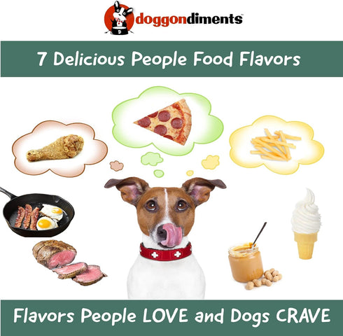 Peanut Buddy Roasted Peanut Flavor Dog Food Topper, Fun People Food Flavors, Non-GMO, Made in USA