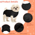 SAWMONG Recovery Suit for Dogs, Professional Surgical Suit for Male & Female, Black, XX-Large, After Surgery Spay Neuter