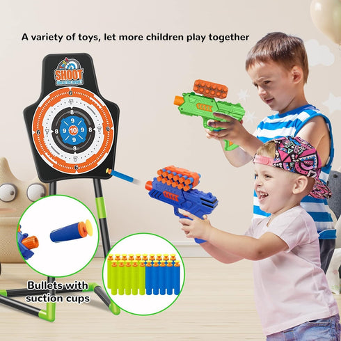 GMAOPHY Bow and Arrow 2 Pack for Kids 5-11+ Year Olds, LED Light Up Archery Toy with 20 Arrows, Target & Quiver
