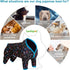 LovinPet Full Body Suit for Large Dogs - Lightweight Stretchy Fabric, Jungle Friends Grey Print, Medium