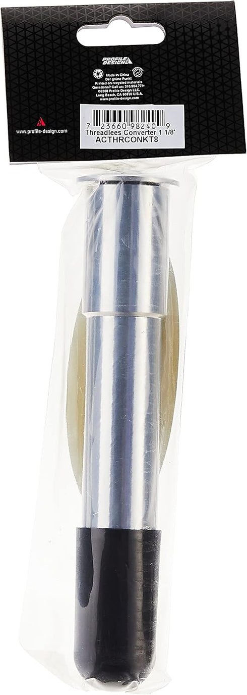Profile Design Threadless Converter, 1-1/8-Inch