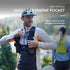 Water Buffalo Hydration Running Vest - Quiver Hydration Vest with Dual Water Bottles, Lightweight Backpack for Running