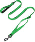 Hyhug Pets Adjustable 6 Feet Leash with Sturdy Nylon and Soft Neoprene Handle for Medium Large Dogs (Lime Green)
