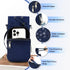 AGLOD Crossbody Water Bottle Holder Bag - Ideal for Hiking, Cycling & Walking