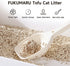 FUKUMARU Tofu Cat Litter, 18 lbs, Flushable, Clumping, Dust Free, Natural Unscented, Low Tracking, Odor Control