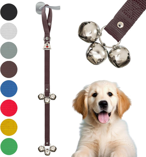 Caldwell's Pet Supply Co. Dog Potty Bells, Dog Door Bell, Bells to