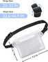 HEETA 2 Pack Waterproof Pouch, Touch Sensitive Dry Bag with Adjustable Waist Strap