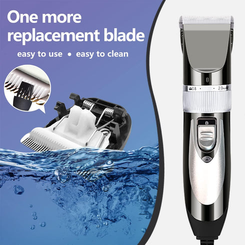 12V Professional Dog Clippers for Grooming - Electric Sheep Shears, Heavy Duty Animal Hair Trimmers