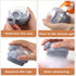 4Pcs Dog Shower Grooming Kit - Soft Silicone Pet Shampoo Massage Dispenser and Grooming Shower Brush