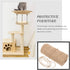 Cat Natural Sisal Rope, Multifunction Decor Scratching Rope for Scratching Post Tree, 1 Roll