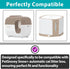 Joworthy 6+12 Pcs Fragrance Boxes Compatible with PetSnowy Snow+ Automatic Cat Litter Box, Includes Refill Beads