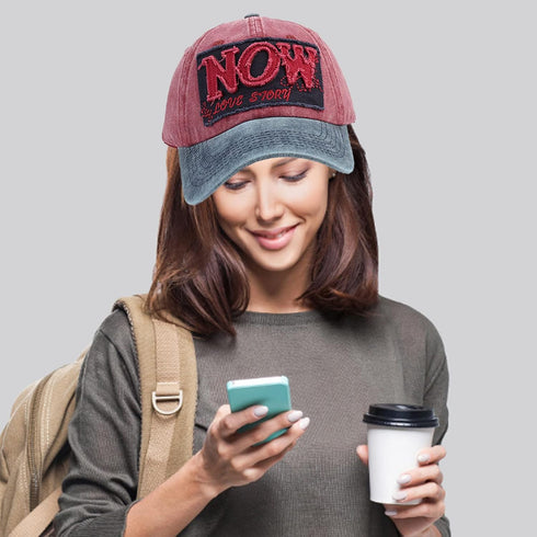 YOLAI 3D Casual Womens Men Outdoor Sunscreen Sports Caps Embroidery Logo Baseball Cap Retro Adjustable Hats