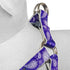 Blueberry Pet 5 Colors Soft Step-in Paisley Flower Print Dog Harness - Adjustable Medium Harness, Chest Girth 20" - 26"