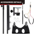 Hammock Hammock, Dog Grooming Table Arm with - Adjustable Height, Pet Grooming No Sit Haunch Holders, Loop Noose
