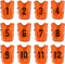 PATIKIL Soccer Training Vest, 12 Pack Team Sports Pinnies Reversible Numbered Soccer