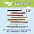 Pawstruck Natural 8-12" Bully Sticks for Dogs, 1 lb Bag, Rawhide Free, Low Odor, Grain Free, 100% Real Beef