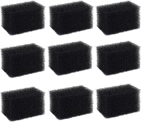 AUTSEEYS 9Pack Cat Fountain Sponge Replacement Foam Sponges for Stainless Steel Fountains 84oz/2.5L