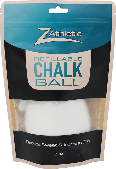 Z Athletic Gym Chalk Ball for Rock Climbing, Gymnastics, Weightlifting