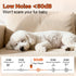 Trimmer Trimmers Dog Paw with LED Light, Low Noise and USB Rechargeable, Safe Rounded-Tip Scissors, Paw for Dog's Feet