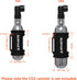 Granite Punk CO2 Tire Inflator with Silicone Sleeve, Compatible with Presta Valve Only, Lightweight for Bike Tires