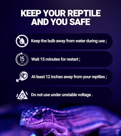 2Pack 100W Bulb E26/E27 REPTI ZOO Reptile Heat Lamp Reptile Night Heat Night Heat Lamp Without UVA for Turtle Bearded
