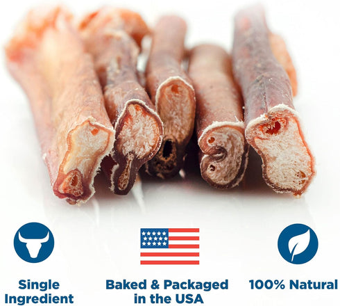 6 Inch 5 Count (Pack 1) Best Bully Sticks Thick Bully Sticks for Dogs - of - Natural, Grass-Fed Beef, Single