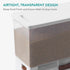 14.8QT (14L) Navaris Pet Food Container - Dry Food Storage for Cats and Dogs or Other Pets - Durable Transparent Design