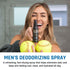 2oz Derm Dude Amaze Ball Deodorant Spray for Men | Anti-Chafing Groin & Sack Spray with DeoPlex & Aloe Vera | Odor