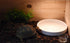 OMEM Reptile Food Bowl Water Dish - Feeding Dish for Birds, Large, White