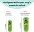 Huxley & Kent Puggles Can (Large) - Power Plush Dog Toy with Squeaker, Fun and Durable Dog Gift