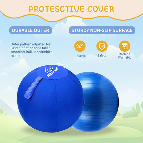 Rhncof 25 Herding Ball for Dogs/Horse: Herding Ball for Australian Shepherd, Outdoor Interactive Play Balls Large
