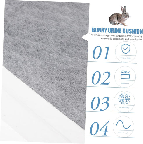 100pcs Set Toilet Targets for Potty Training Pet Urine Pad Leakproof Pee Pad for Dogs Bunny Training Urine Mat