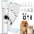 KAVUNION 5-in-1 Dog Grooming Kit, Dog Paw Trimmer with LED Display & Light