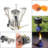 Petforu Outdoor Camping Stove Cookware Set, Hiking, Backpacking, Picnic, Piezo Ignition