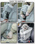 8 Lbs PETSFIT Dog Car Seats for Small Dogs with Safe Protection Hooks, Small Dog Car Seat with Upgraded Safety Tethers
