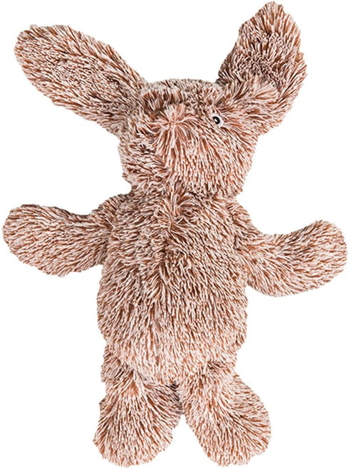 SPOT Cuddle Bunnies Dog Toy, Soft Plush Fabric with Squeaker, Perfect for Cuddling, 13" Rabbit