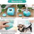 2PCS Dog Bath Brush Set, Adjustable Ring Handle Grooming Brush for Short & Long Hair