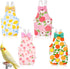 HekouJiub 4Pcs Bird Diaper - Cute Pet Bird Diaper with Waterproof Inner, Reusable