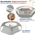 VavoPaw Small Animals Playpen, Waterproof Breathable Indoor Pet Cage Tent with Zipper Cover, Portable Outdoor Exercise