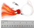 20 Packs 5/0 Fishing Shrimp Flying Rig Hook - Red Yellow White