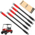 10L0L Golf Cart Battery Cables 4 Gauge for 36v & 48v EZGO