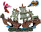 UNEAK - Shipwreck Aquarium Decorations Pirate Ship Ornament w/Sail (2 Pieces) 5