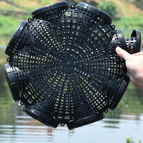 BESPORTBLE Yellow EEL & Shrimp Fishing Bait Case - Large Capacity Lobster Trap