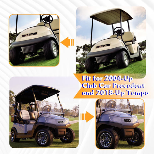 Front Leaf Spring and Upper A Arm Suspension - Club Car Precedent and 2018-up Tempo Golf Cart Kit