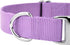 Country Brook Petz Premium Nylon Dog Collar with Metal Buckle for Small Medium Large Breeds (Large, 1 Inch, Lavender)